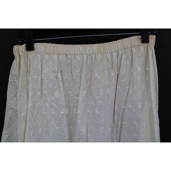 Vintage 3pc set The Mallory Allen Wardrobe Beautiful Ivory Embroidery Lace Maxi - Picture 11 of 16